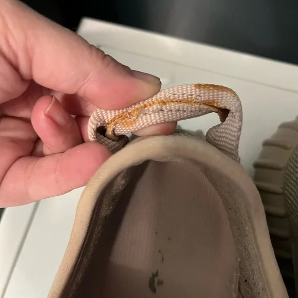 Yeezy Boost 350 Oxford Tan Sneakers - Picture 4 of 14